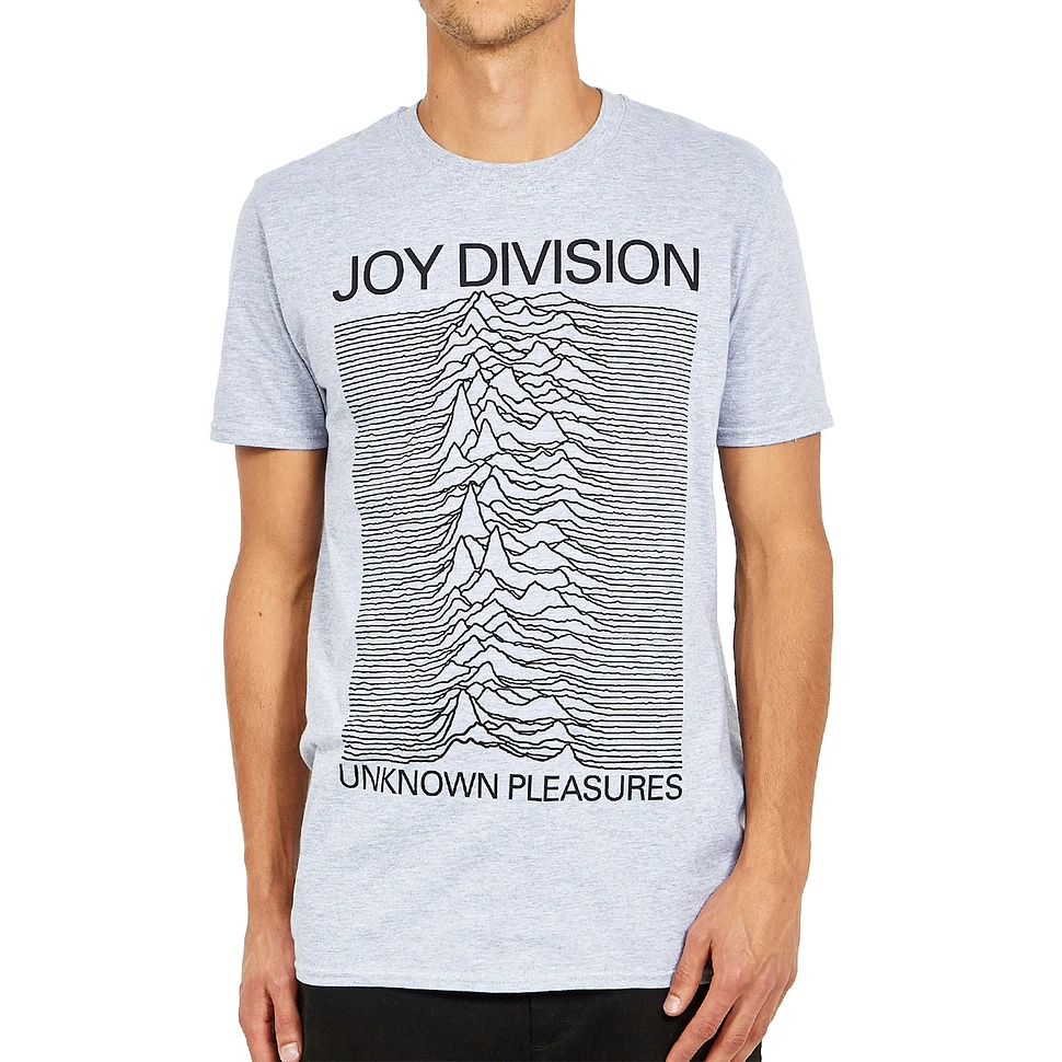 Joy Division - Unknown Pleasures (Grey) T-Shirt