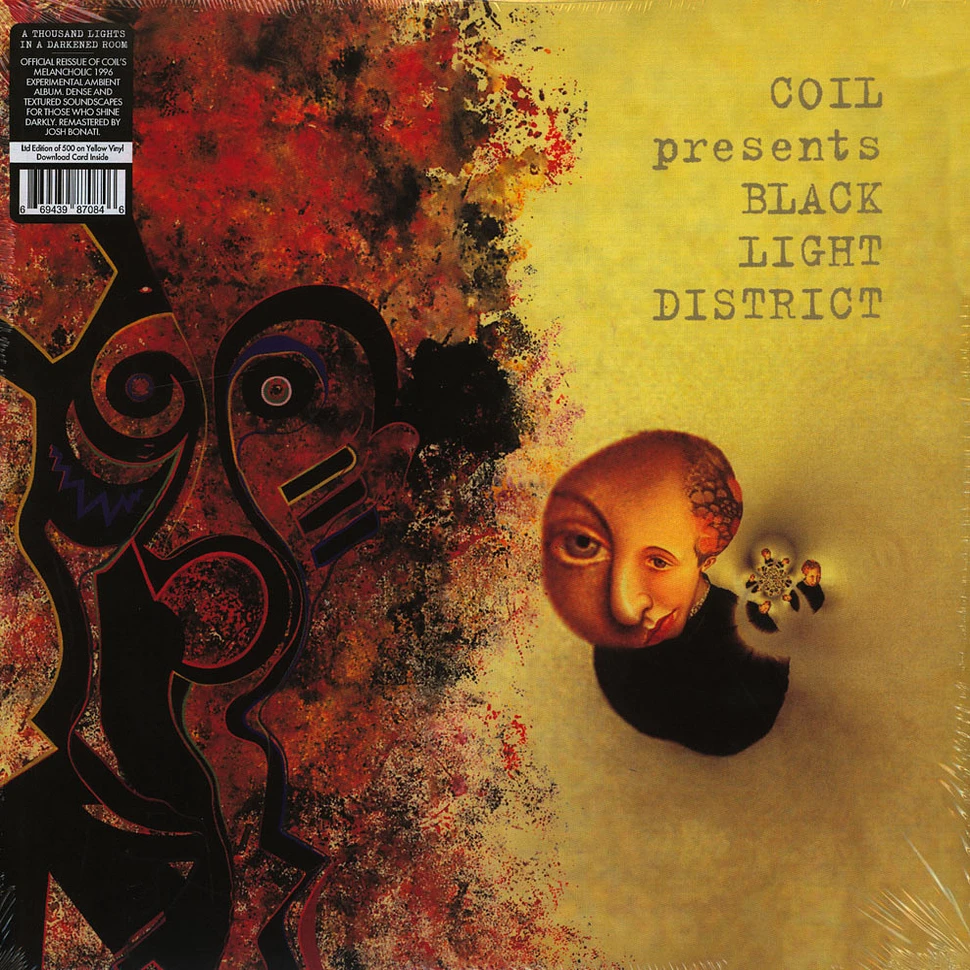 Coil Presents Black Light District - A Thousand Lights In A Darkened Room Clear Vinyl Edition