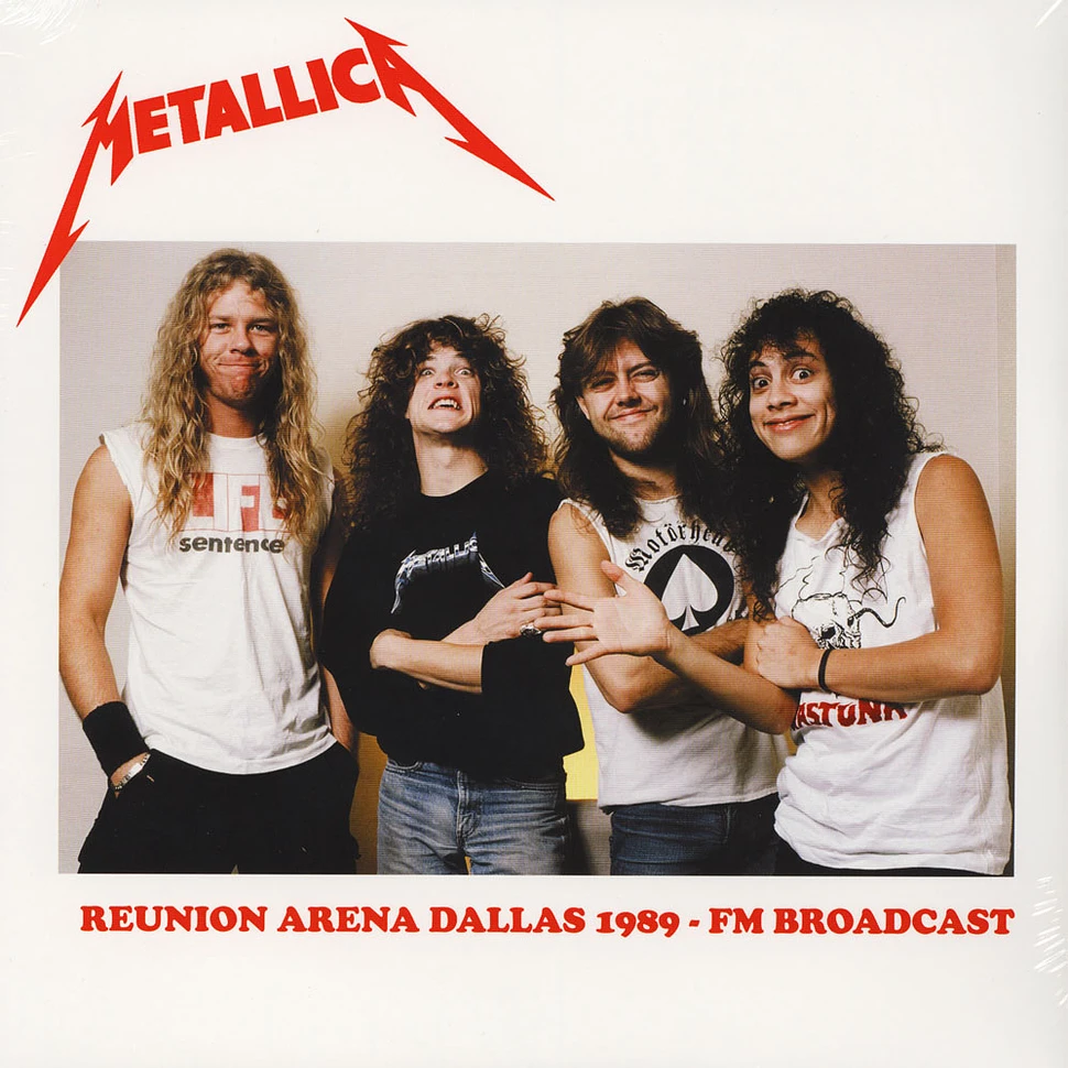 Metallica - Reunion Arena Dallas 1989 FM BROADCAST