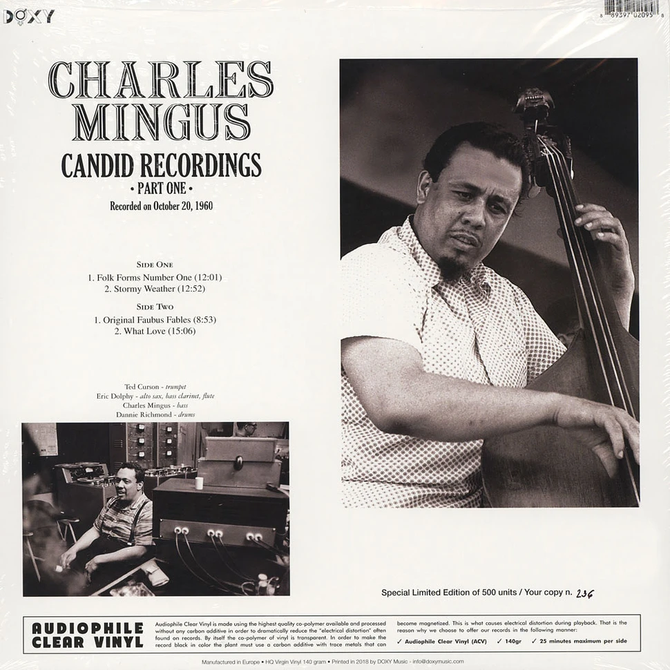 Charles Mingus - Candid Recordings Part 1
