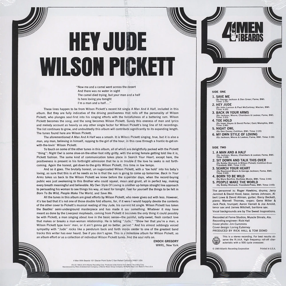 Wilson Pickett - Hey Jude Green Vinyl Edition