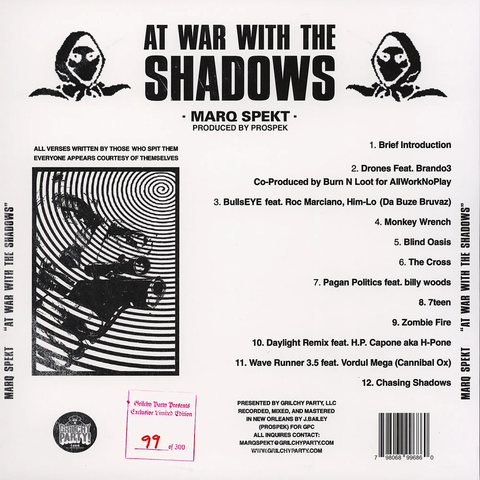 Marq Spekt - At War With The Shadows
