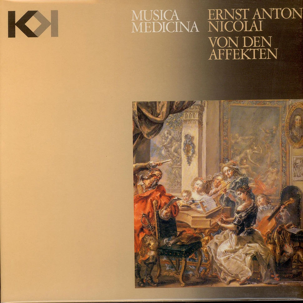 Ernst Anton Nicolai, Collegium Aureum - Von Den Affekten - Musica Medicina
