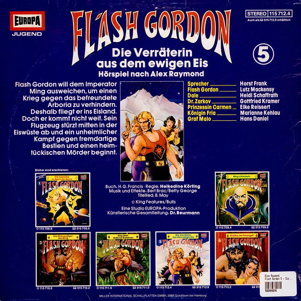 Alex Raymond - Flash Gordon 5 - Die Verräterin Aus Dem Ewigen Eis