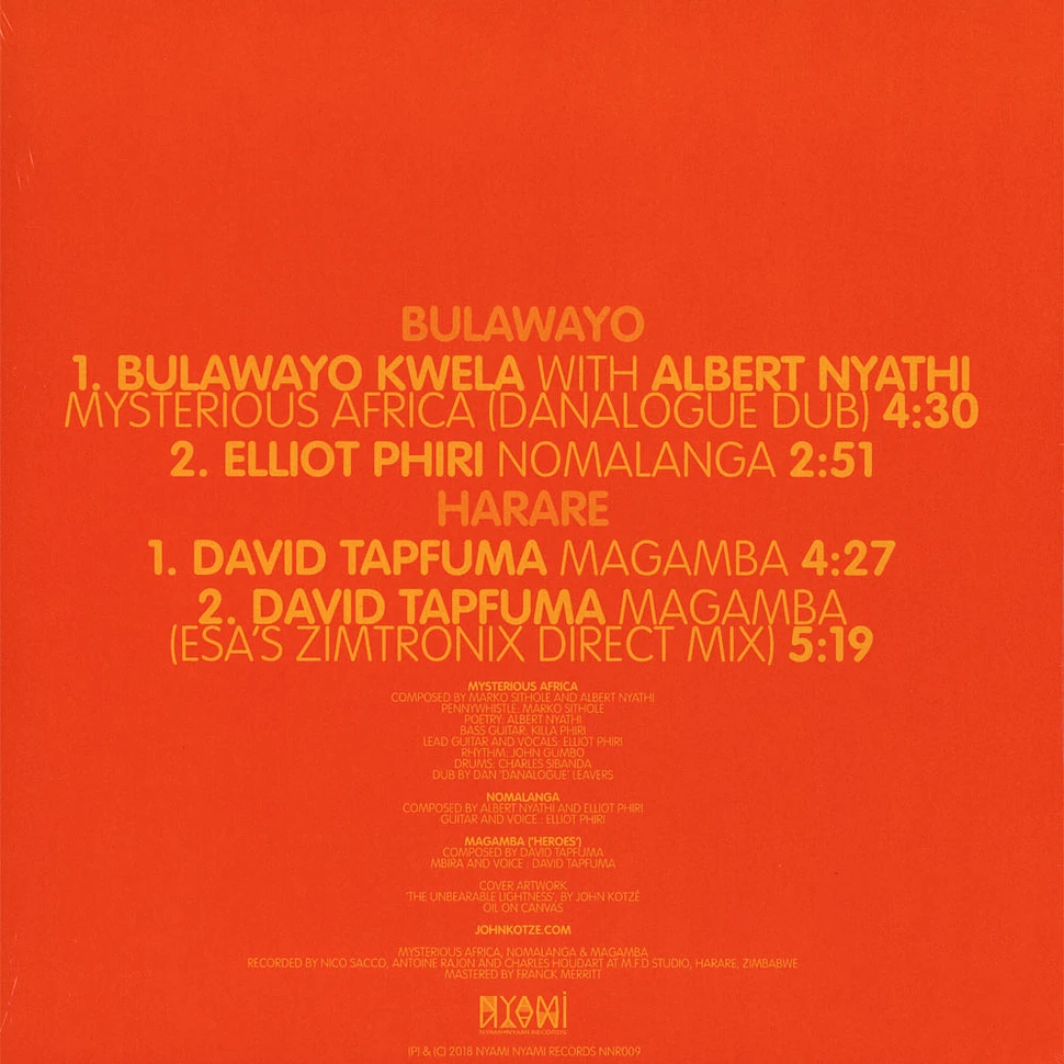 Bulawayo Kwela / David Tapfuma - Bulawayo Harare EP