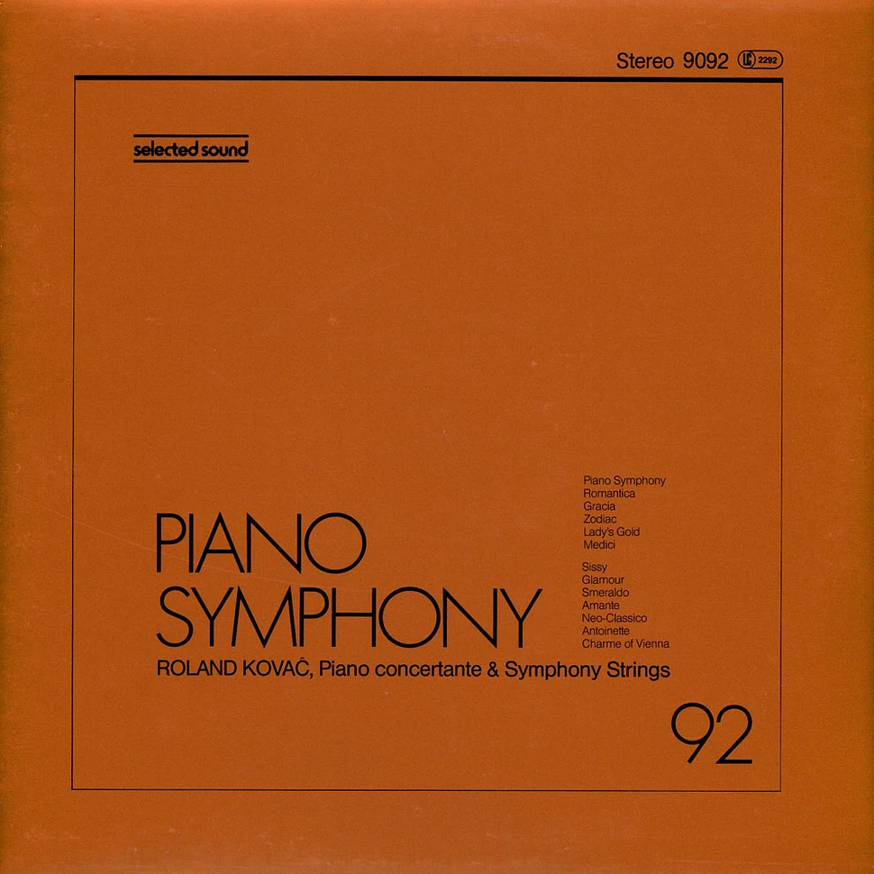 Roland Kovac - Piano Symphony