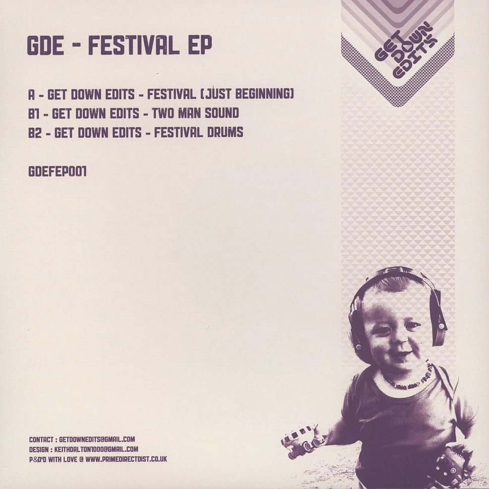 Get Down Edits - Festival EP