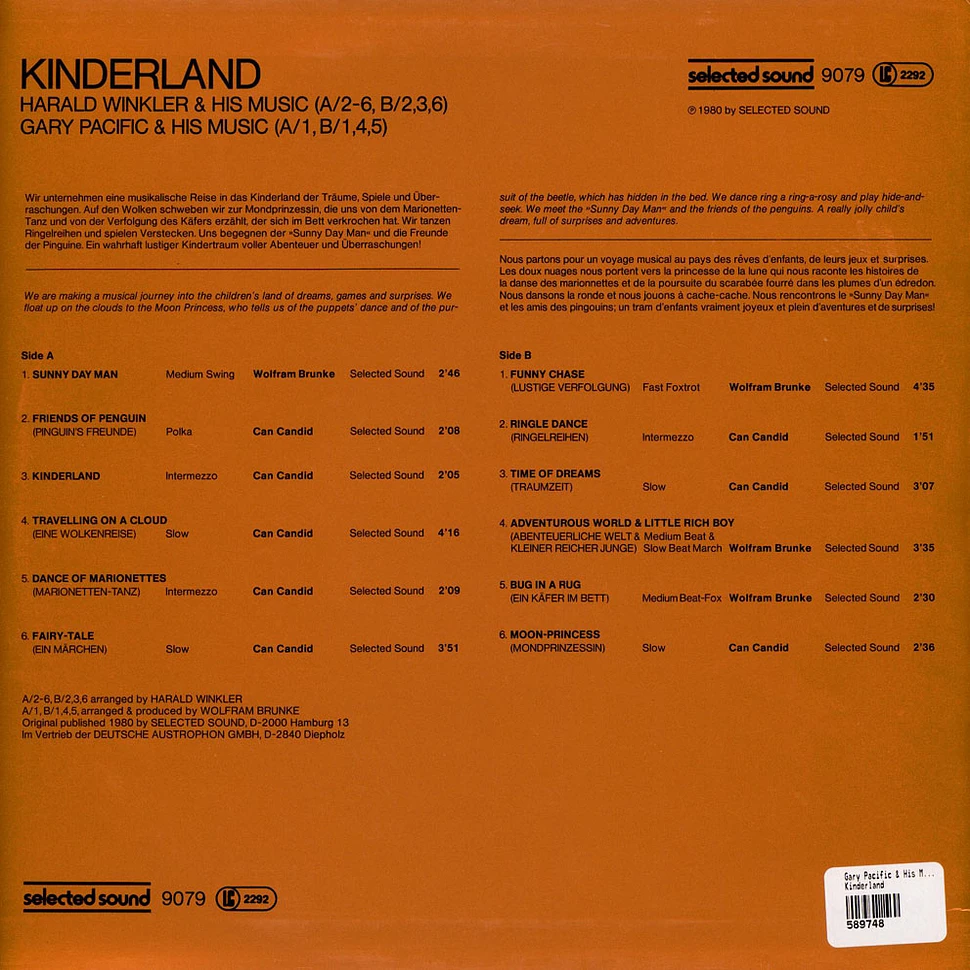 Gary Pacific & His Music - Harald Winkler & His Music - Kinderland