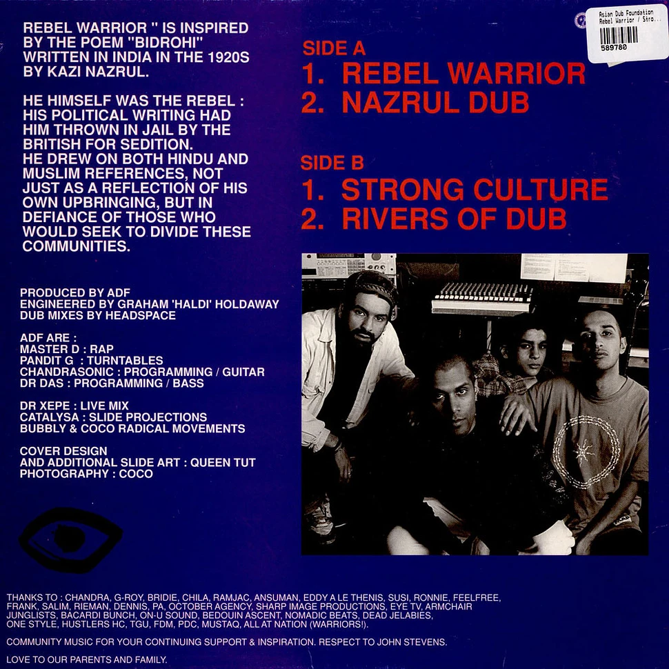 Asian Dub Foundation - Rebel Warrior / Strong Culture
