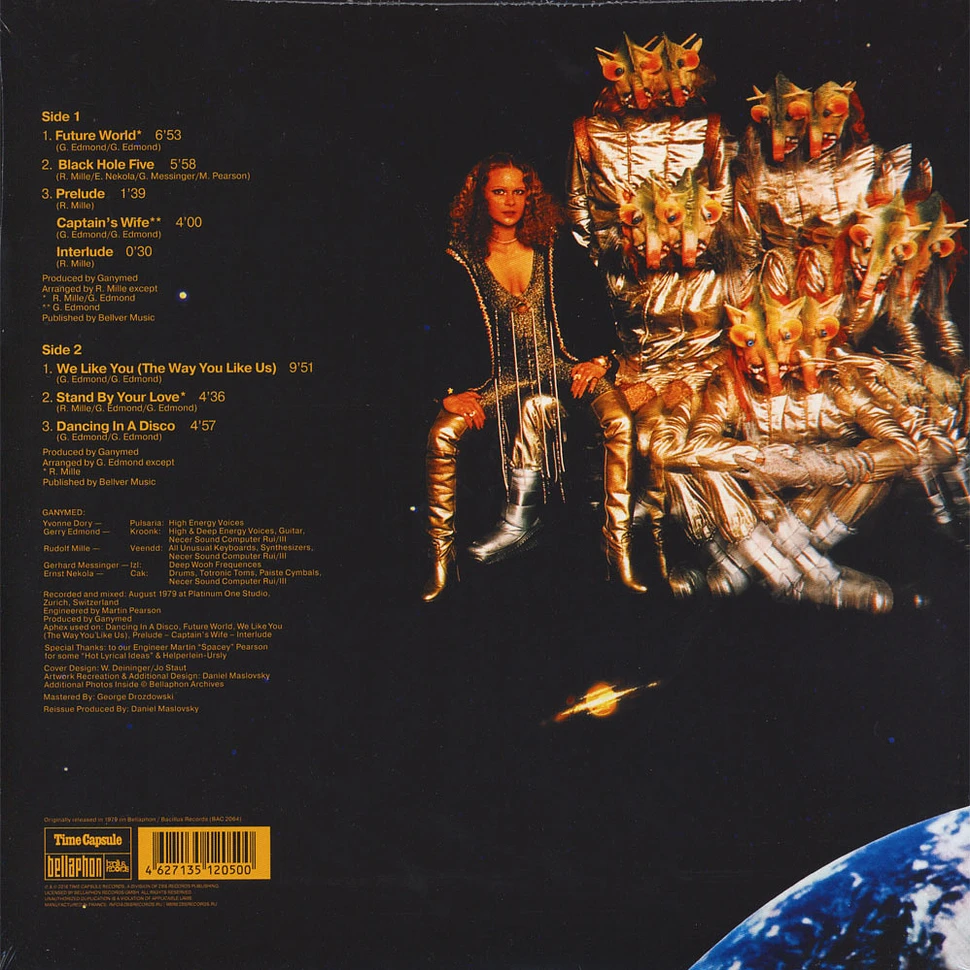 Ganymed - Future World Clear Vinyl Edition
