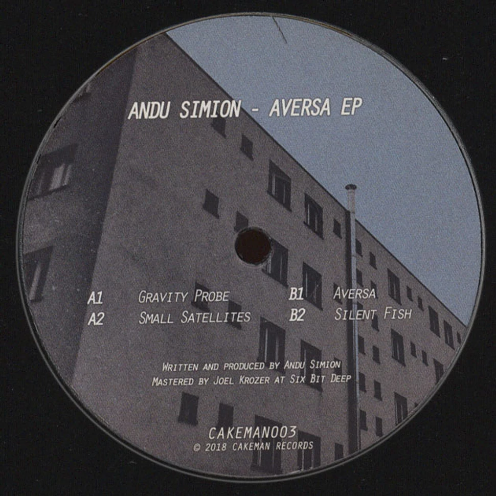 Andu Simion - Aversa EP