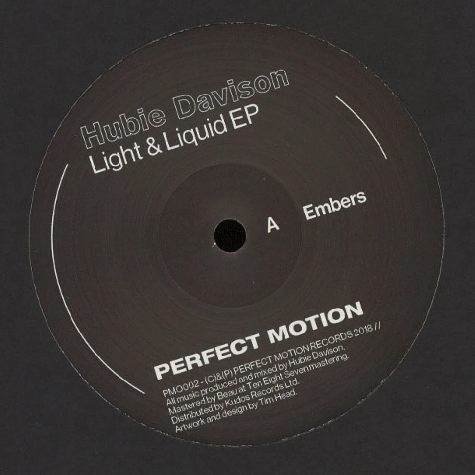 Hubie Davison - Light & Liquid Ep
