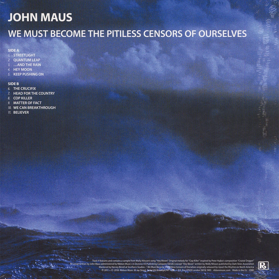 John Maus - We Must Become The Pitiless Censors Of Ourselves
