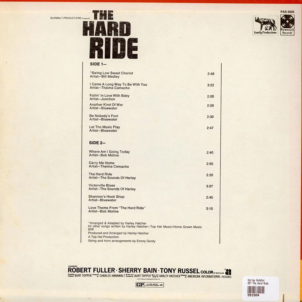 Harley Hatcher - The Hard Ride