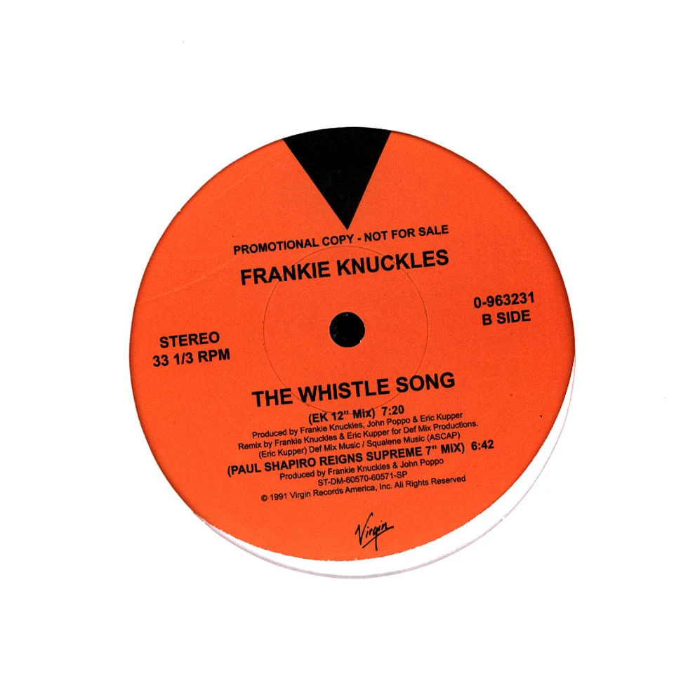 Frankie Knuckles - The Whistle Song