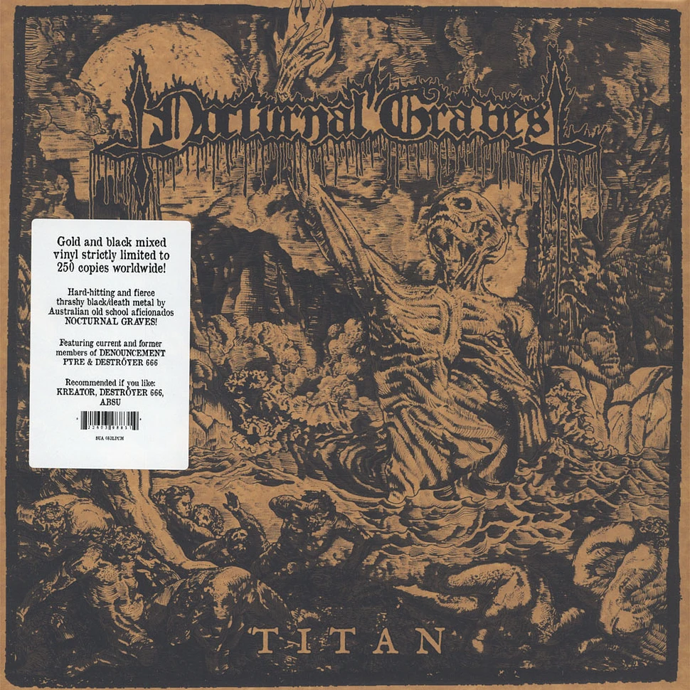 Nocturnal Graves - Titan Gold / Black Vinyl Edition