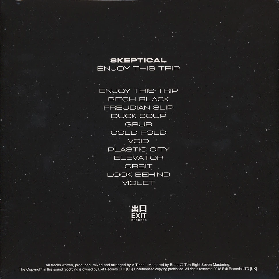 Skeptical - Enjoy This Trip Clear Vinyl Edition