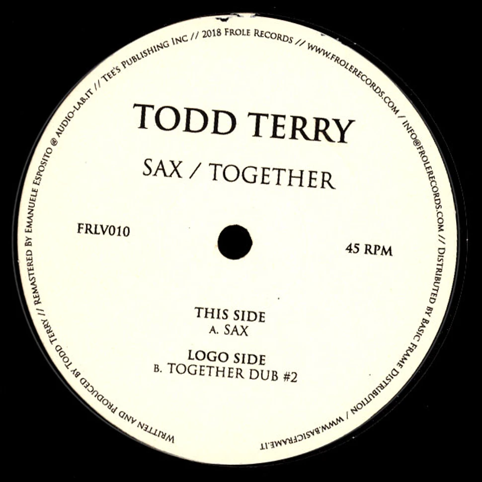 Todd Terry - Sax / Together