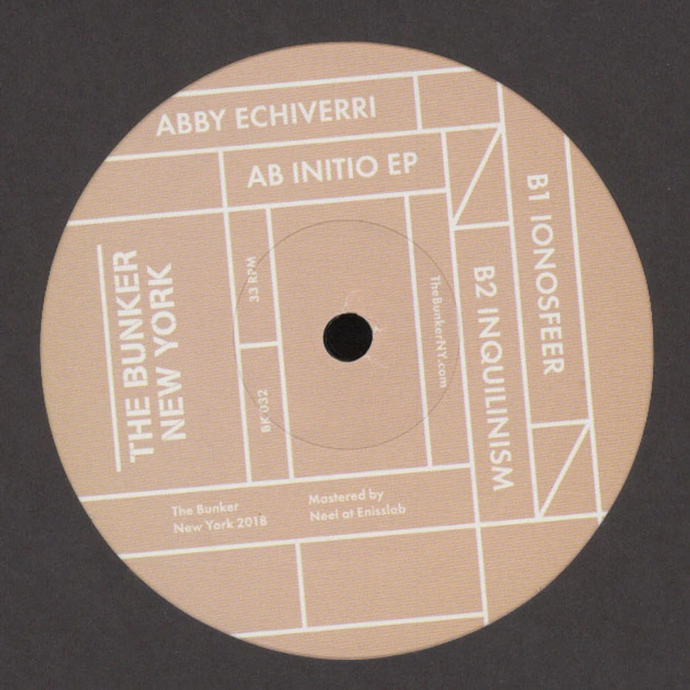Abby Echiverri - Ab Initio EP