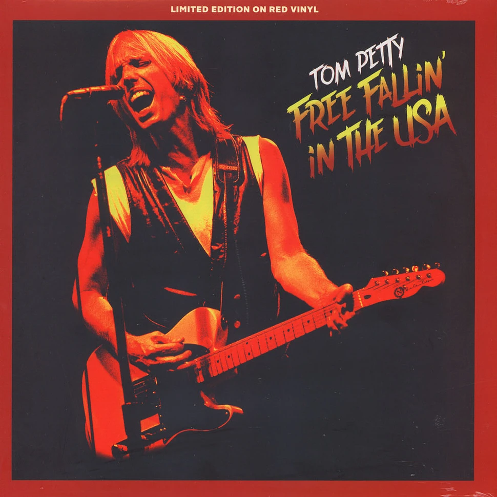 Tom Petty - Free Fallin' In The USA Red Vinyl Edition