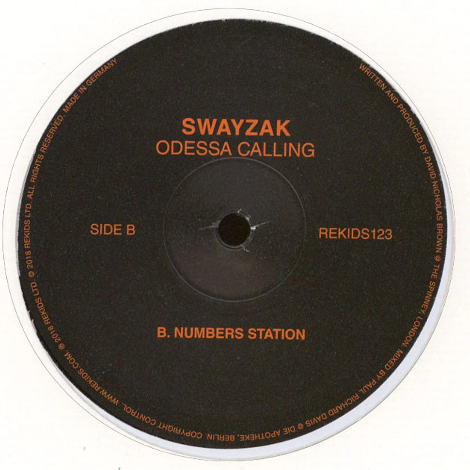 Swayzak - Odessa Calling EP