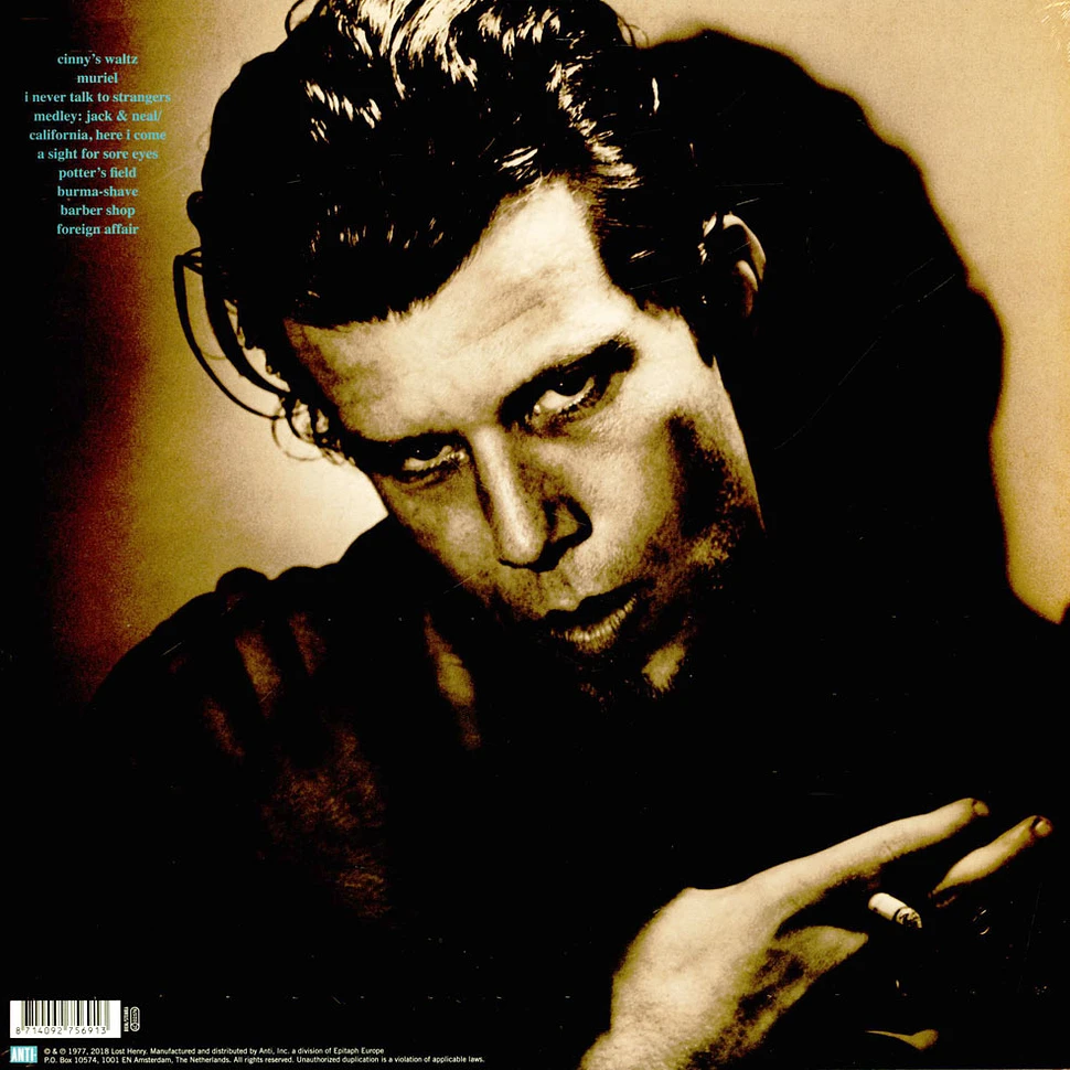 Tom Waits - Foreign Affairs Remastered Black Vinyl Edition