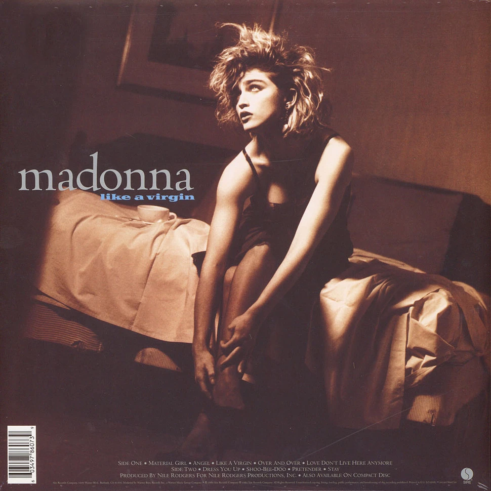 Madonna - Like A Virgin White Vinyl Edition