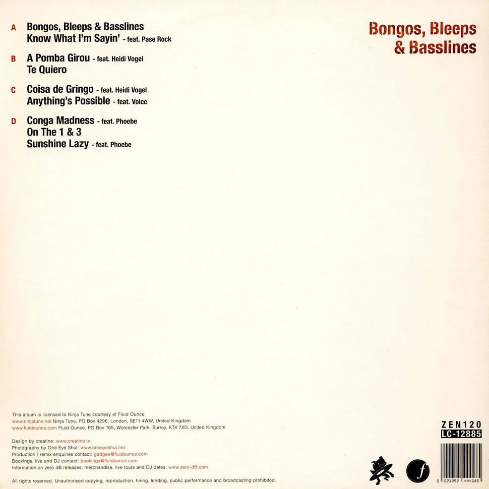 Zero dB - Bongos, Bleeps & Basslines