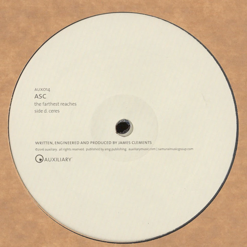ASC - The Farthest Reaches 2018 Repress Clear Vinyl Edition