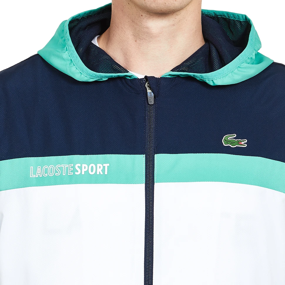 Lacoste - Diamond Weave Taffeta Jacket