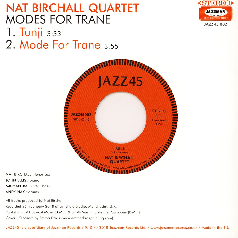 Nat Birchall - Tunji / Mode For Trane