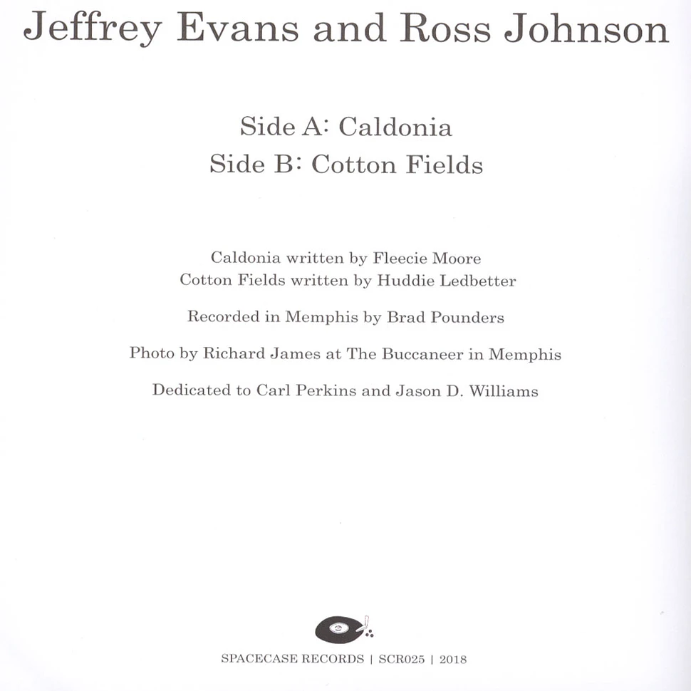 Jeffrey Evans & Ross Johnson - Caldonia / Cotton Fields