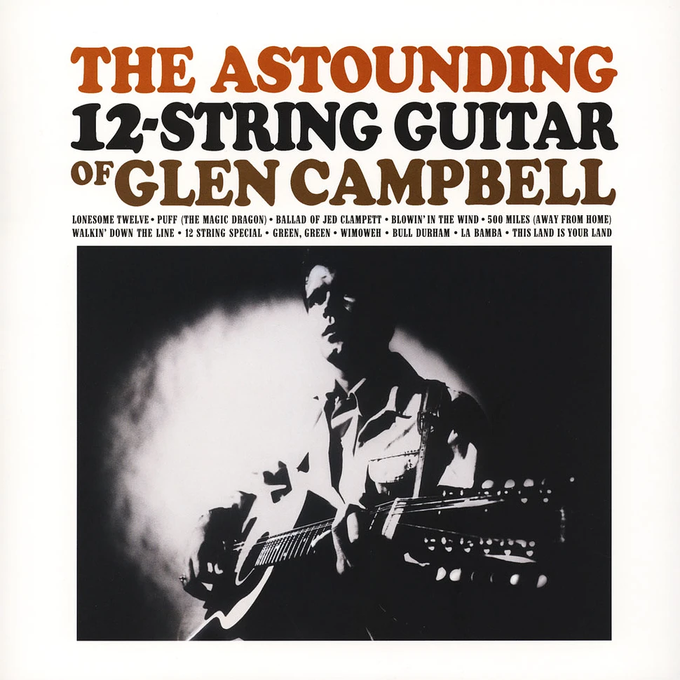 Glen Campbell - The Astounding 12-String Guitar Of Glen Campbell Clear Vinly Edition