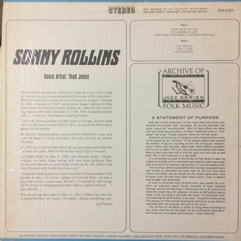 Sonny Rollins - Sonny Rollins