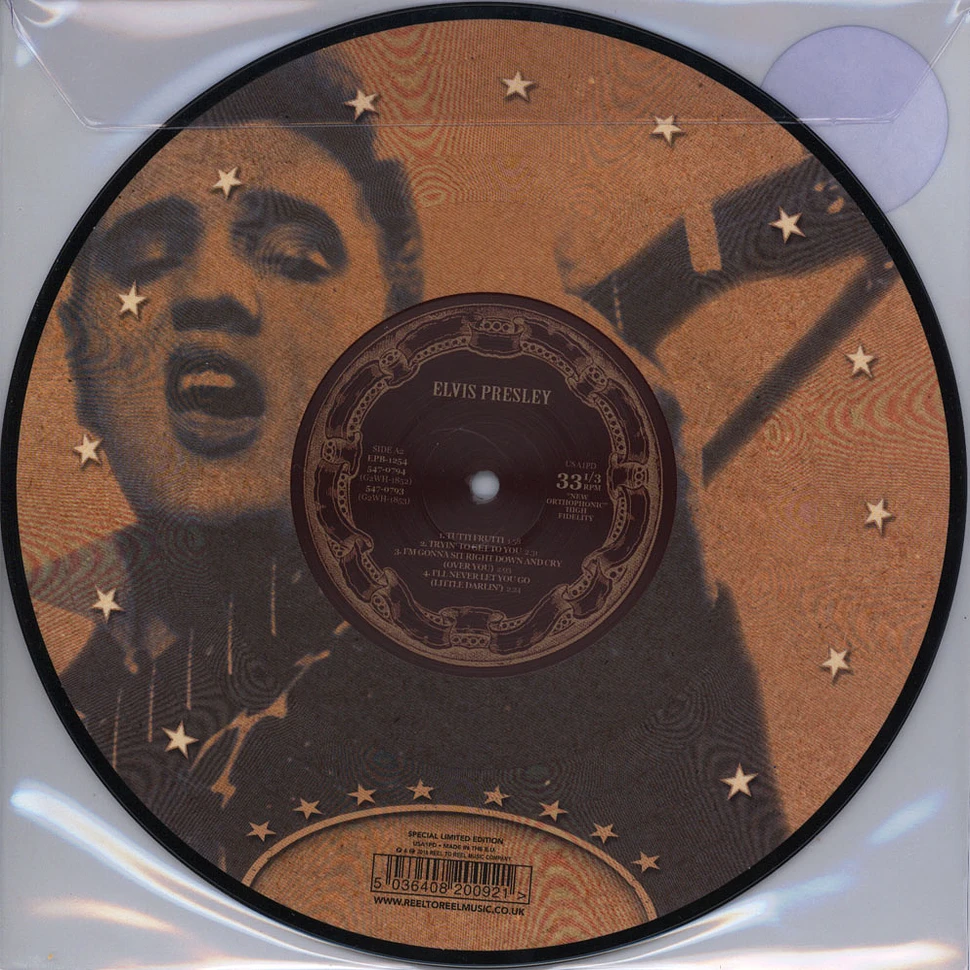 Elvis Presley - The Original US EP Collection Number 1 Picture Disc Edition