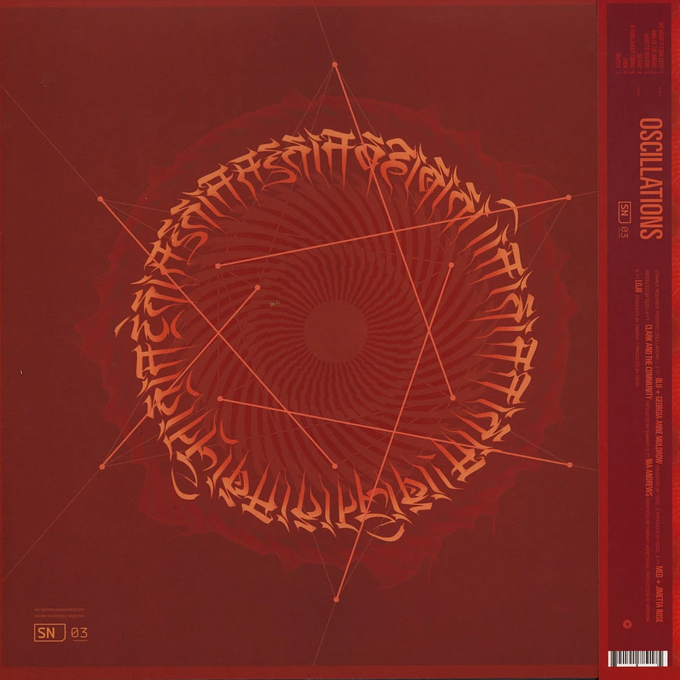Strange Neighbor presents - Oscillations Red Vinyl Edition