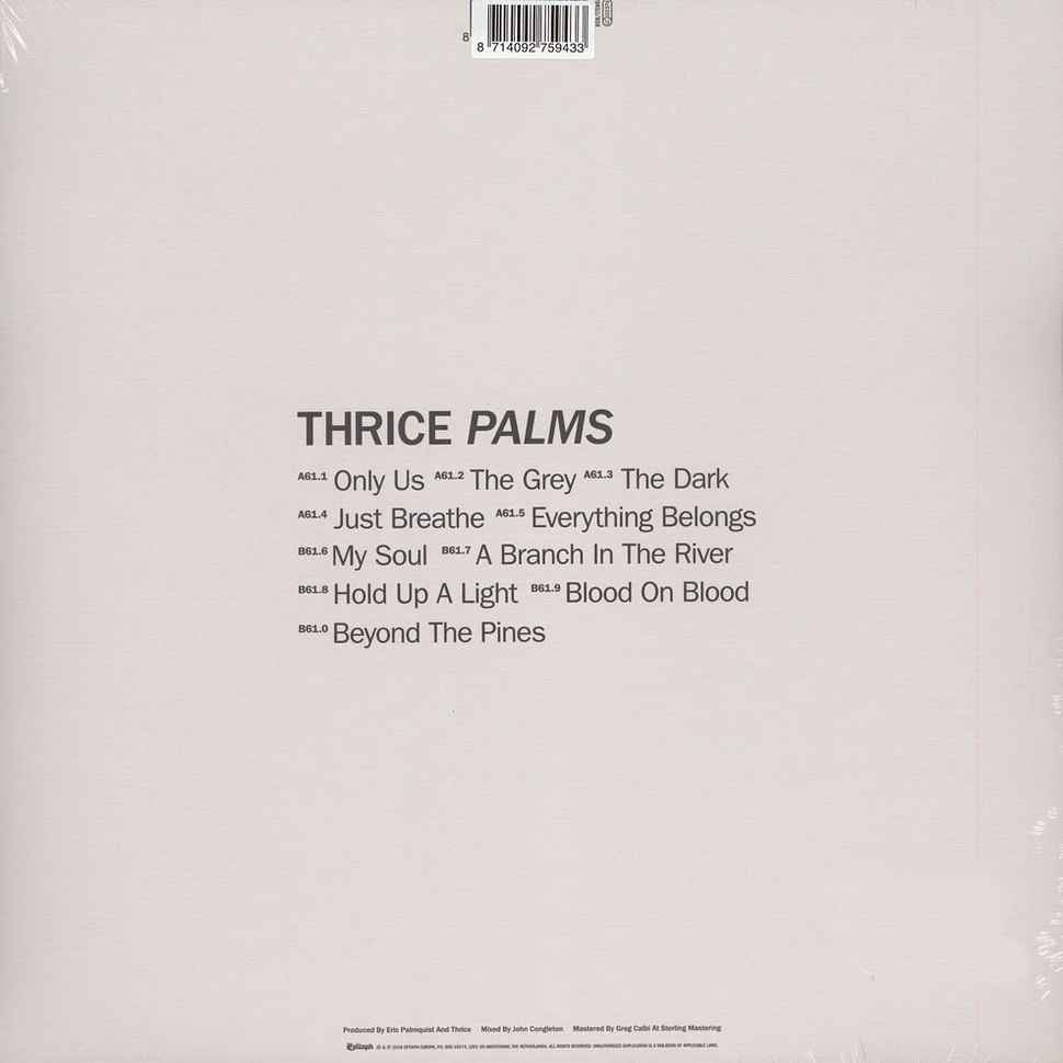 Thrice - Palms Colored Vinyl Edition