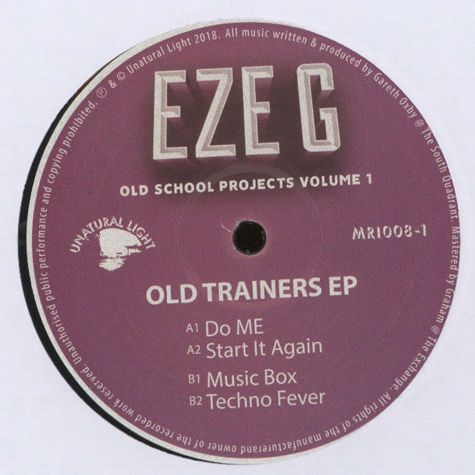Eze G - Old Trainers EP