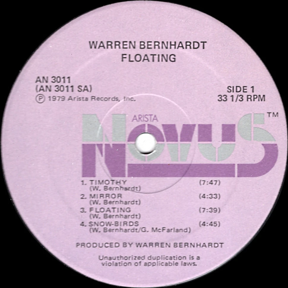 Warren Bernhardt - Floating