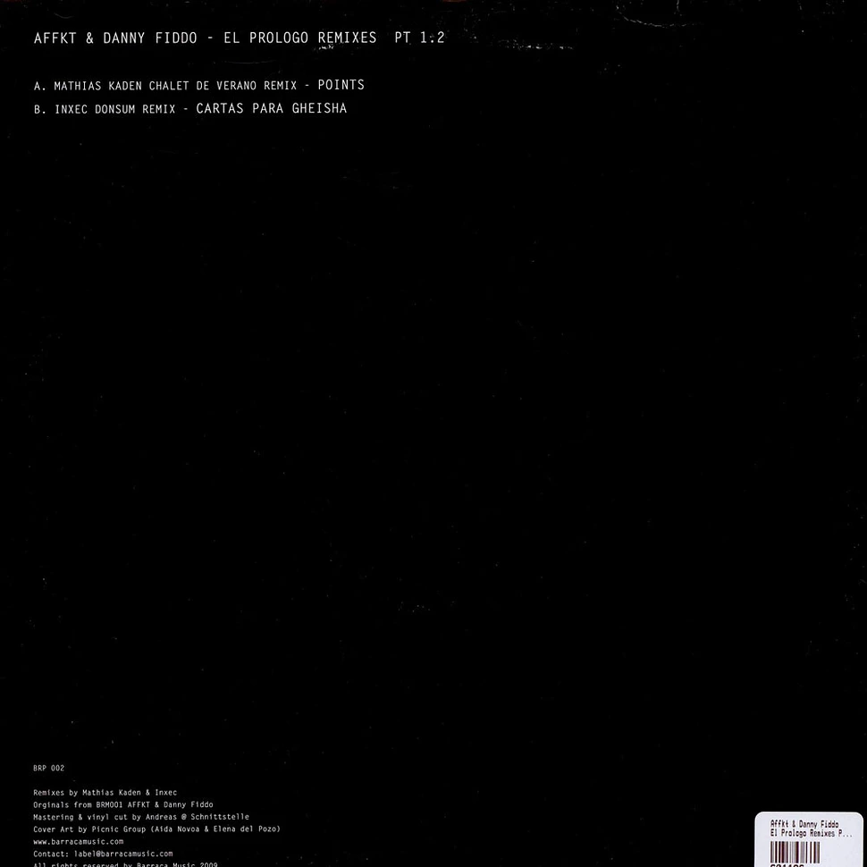 Affkt & Danny Fiddo - El Prologo Remixes Pt 1.2
