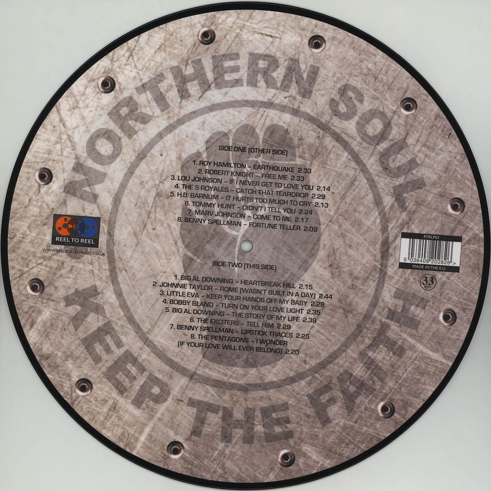 V.A. - Norhern Soul Keep The Faith Picture Disc Edition