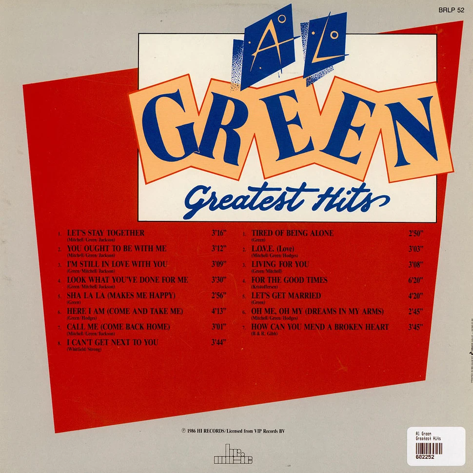 Al Green - Greatest Hits