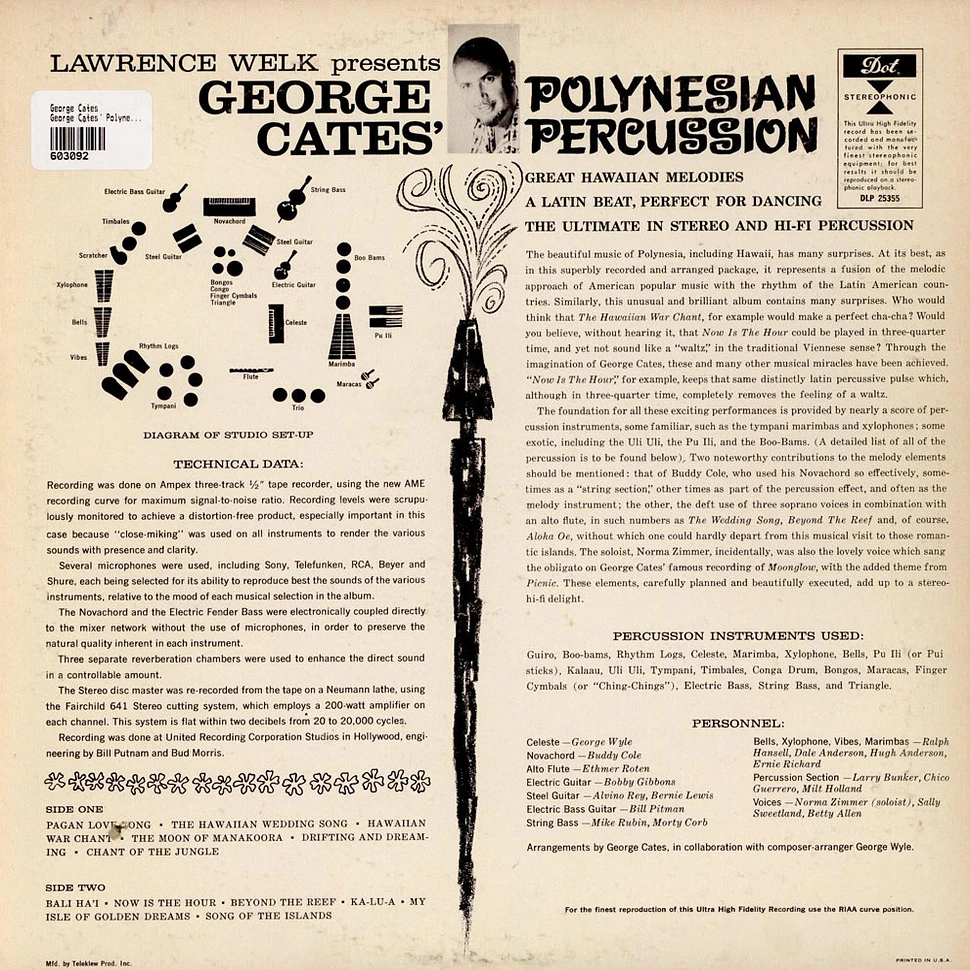 George Cates - George Cates' Polynesian Percussion