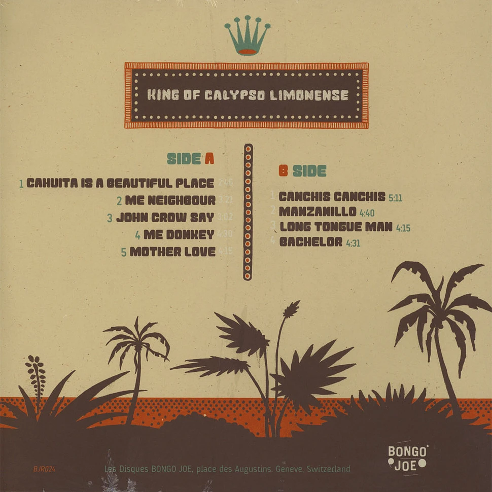 Walter Gavitt Ferguson - King Of Calypso Limonense - Legendary Tape Recordings Volume 1
