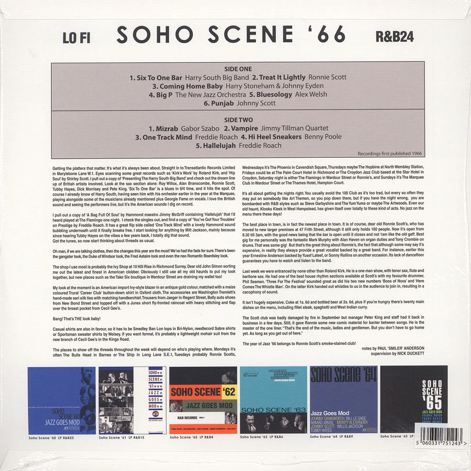 V.A. - Soho Scene 66 - Jazz Goes Mod