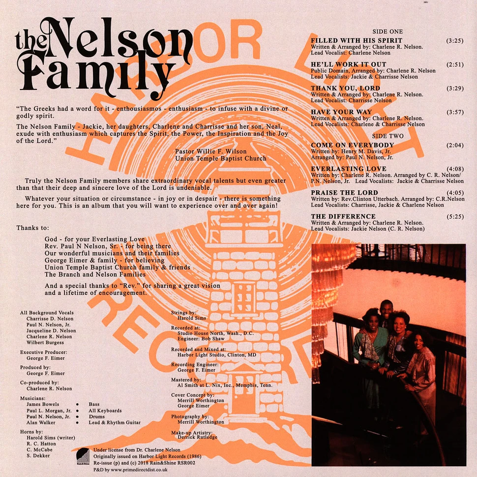 The Nelson Family - Filled With His Spirit