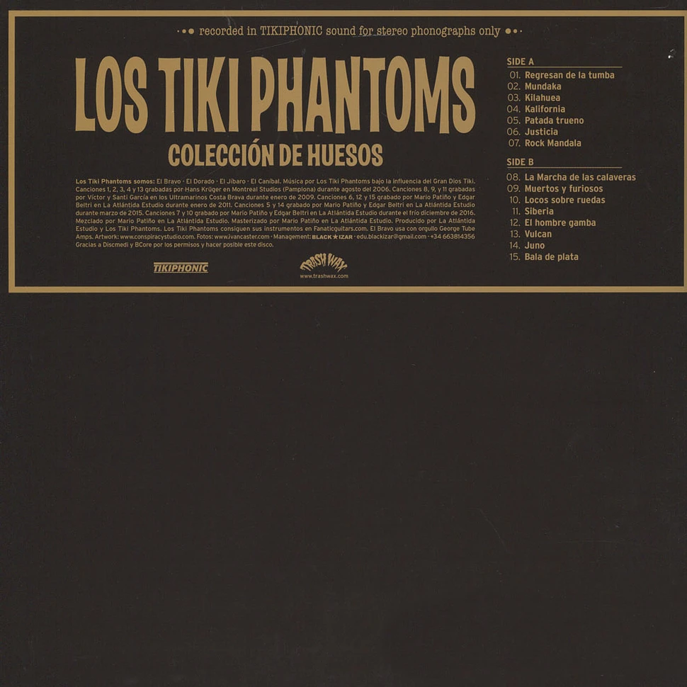 Los Tiki Phantoms - Coleccion De Huesos