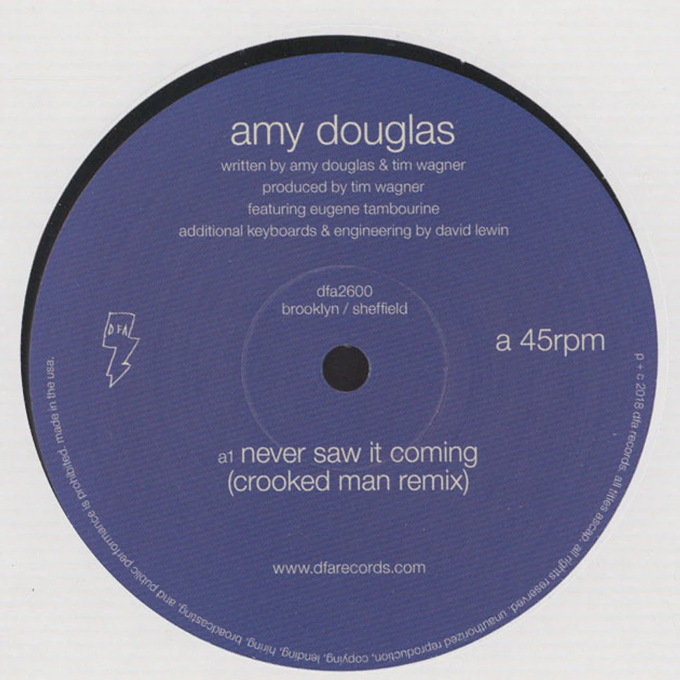 Amy Douglas - Never Saw It Coming