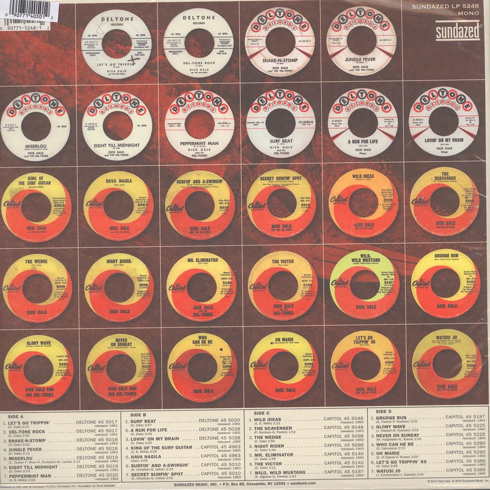 Dick Dale & His Del-Tones - Singles Colection '61-65