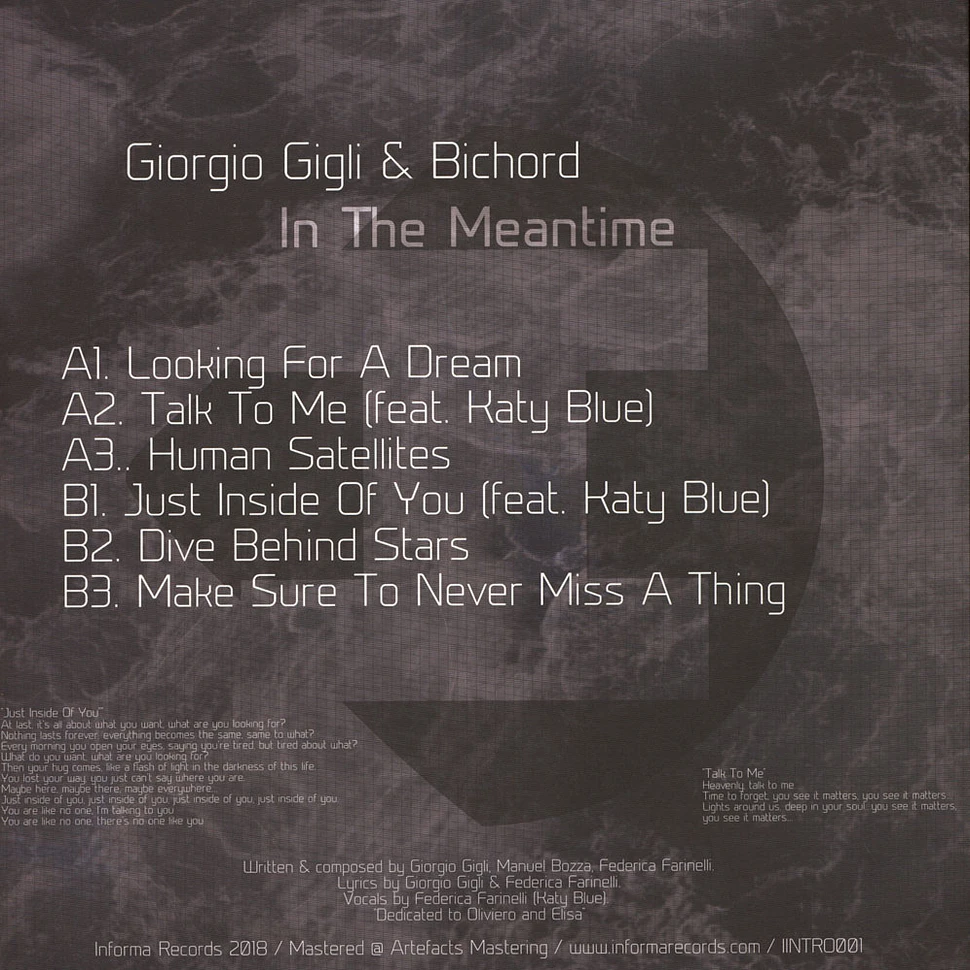 Giorgio Gigli & Bichord - In The Meantime